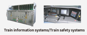 Train information systems / Train safety systems